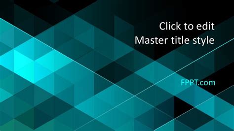 Free Geometric Shapes PowerPoint Template - Free PowerPoint Templates