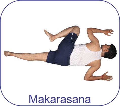 makarasana