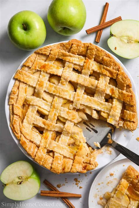 Homemade Apple Pie Recipe - Simply Home Cooked