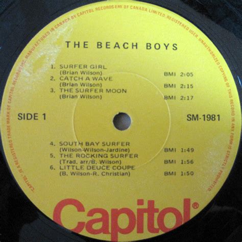 The Beach Boys – Surfer Girl - SEALED! – Vinyl Pursuit Inc