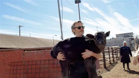 Joaquin Phoenix rescues a cow from a slaughterhouse in new documentary - Animal Agriculture and ...