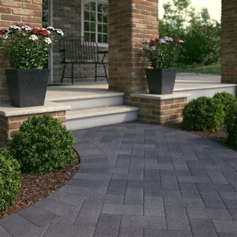 PAVESTONE 22003 8 x 4-Inch Charcoal Holland Stone Paver at Sutherlands