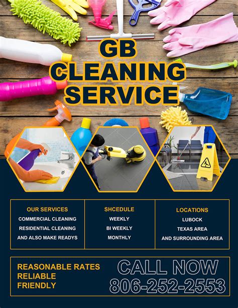 What to Put on A Cleaning Service Flyer (Examples Included)