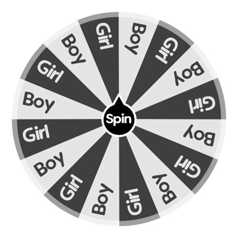 Boy or girl wheel | Spin The Wheel App