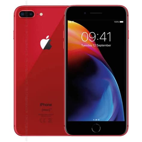 Apple iPhone 8 Plus 64GB 4.7" 4G LTE GSM Unlocked, Red (Refurbished) – Device Refresh