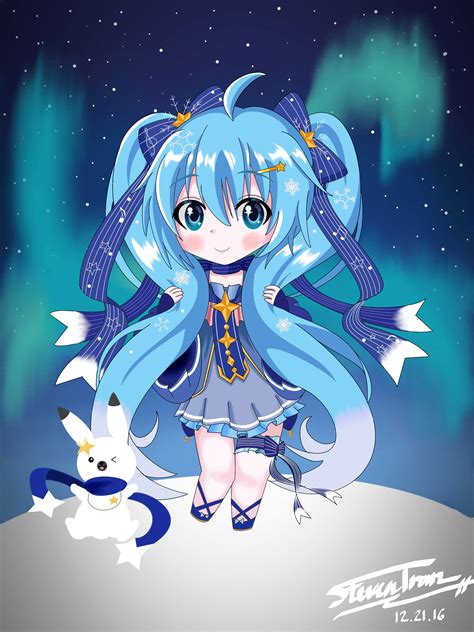 Snow Miku 2017 by st3901 on DeviantArt