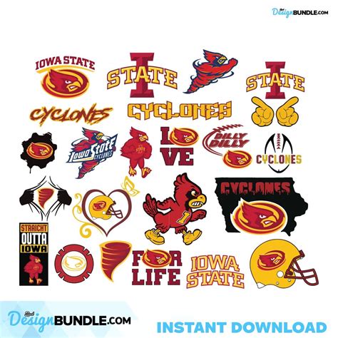 Iowa State Svg, Iowa State Logo, Ncaa, Bundle, Svg, Sport, Sport Svg ...