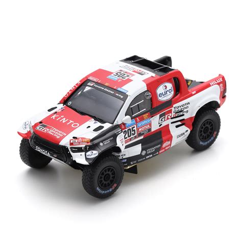 Spark Toyota Hilux - 2023 Dakar Rally - #205 G. De Villiers 1:43