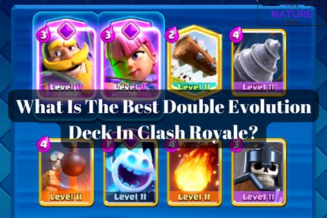 What Is The Best Double Evolution Deck In Clash Royale? - The Nature Hero