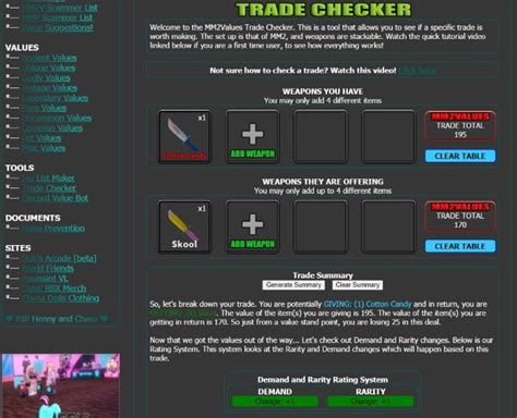 MM2 Trade Checker Guide | AlfinTech Computer