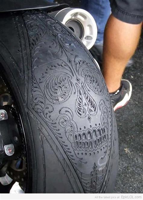 1000+ images about Old tires old rims art on Pinterest | Gothic art ...