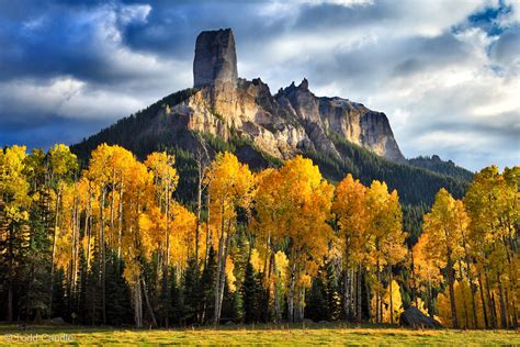 Chimney Rock Autumn | Cimarron Range, Colorado | Skyline Press