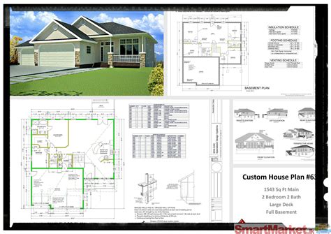 2D Plan Of Modern Houses