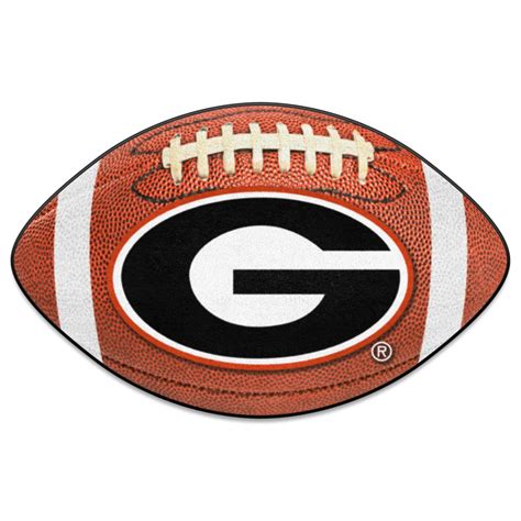 Officially Licensed NCAA Georgia Bulldogs G Logo Football Rug ...