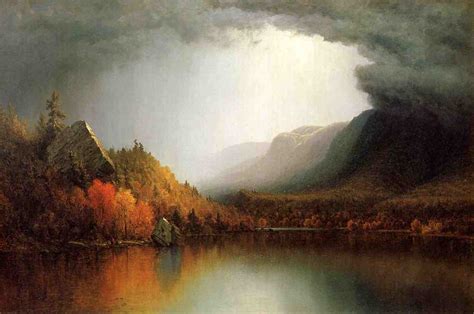 A Coming Storm 1863 Painting | Sanford Robinson Gifford Oil Paintings