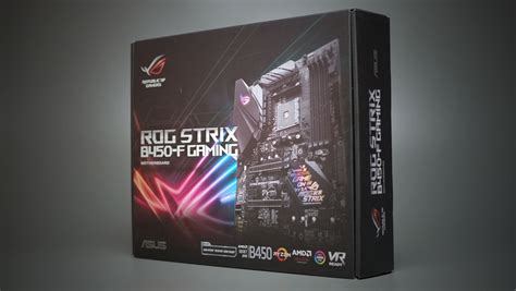 ASUS ROG STRIX B450-F Gaming Motherboard Review