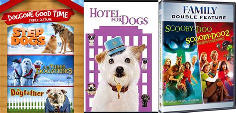 Amazon.com: Doggone Family Dogs DVD Step Dogs + Hotel for Dogs Comedy ...