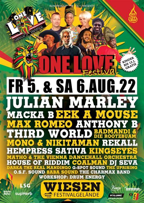 Information: One Love Festival 2022