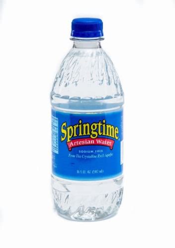 Springtime® Artesian Bottled Water, 16.9 fl oz - QFC