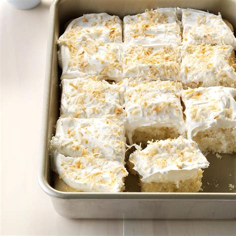 Coconut Cream Cake Recipe | Taste of Home