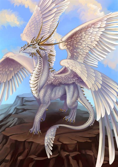 White Dragon by Saarl on DeviantArt