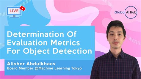 Determination of Evaluation Metrics for Object Detection - YouTube