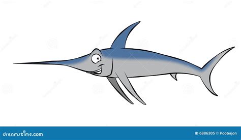 Cartoon Swordfish Royalty Free Stock Photo - Image: 6886305