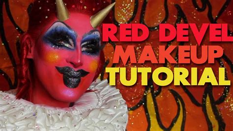 Red Devil Makeup Tutorial - YouTube