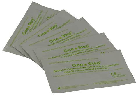 10 x Ovulation Test Strips - 20mIU/mL Kit Tests - Width 2.5mm - One Step® | Home Health UK