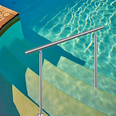 Swimming Pool Handrails Adjustable Angle Staircases Handrails Stainless Steel Handrail Set Fits ...