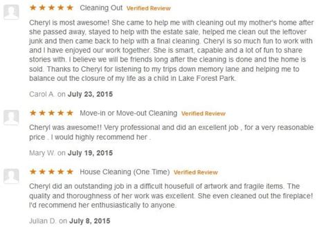 Reviews - CleanSpace Cleaning Services - Seattle Deep Cleaning ...