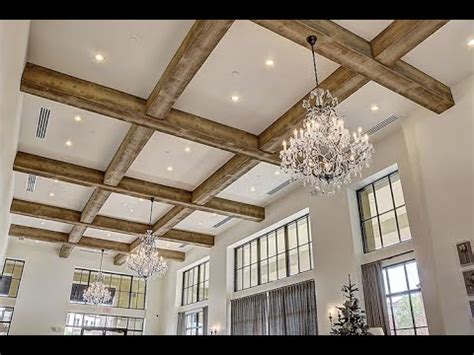 Tilton Faux Wood Ceiling Beams | QUICK & EASY TO INSTALL! - YouTube