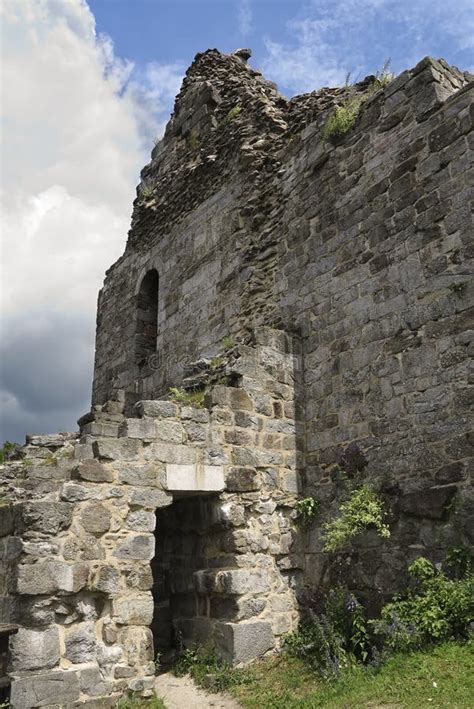 Ruins of Primda castle stock photo. Image of czech, sights - 43903904