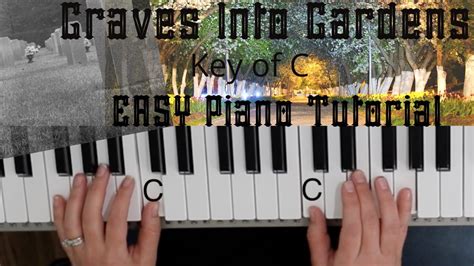 Graves Into Gardens -Elevation Worship(Key of C)//EASY Piano Tutorial - Piano Understand