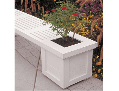 Planter Bench PLANS DIY Instant Download Garden Bench Woodcraft Plans ...