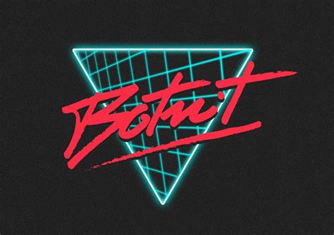 10 80s Font Writing Images - 80s Style Font Photoshop, Epic Photoshop Text Effects and Cool 80s ...