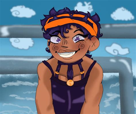 hehe narancia (screenshot redraw) | JoJo Amino Amino