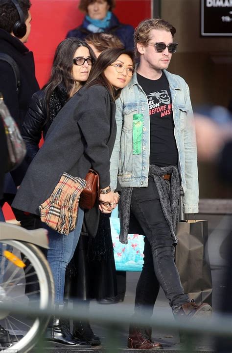 Macaulay Culkin and Brenda Song enjoy break in Paris | Daily Mail Online