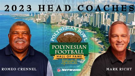 Polynesian Bowl announces head coaches for 2023 game - Saint Sebastian ...