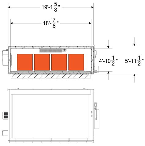 20' x 6' x 11' Tote Storage Building - US Hazmat Storage