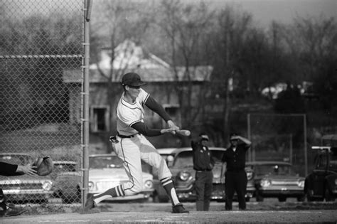 High School Baseball - Ann Arbor High School vs. Lansing Sexton High School - Swinging the Bat ...