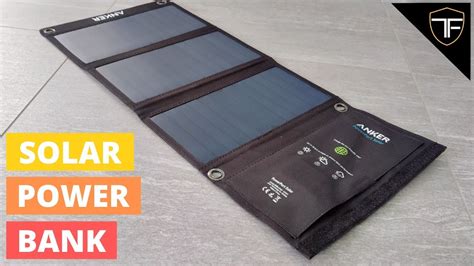 The Best Solar Power Bank 2020 - Anker PowerPort Solar Power Bank Review and Unboxing - YouTube