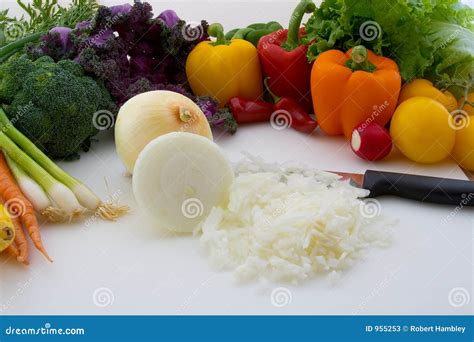 Chopped Vegetables stock image. Image of natural, health - 955253