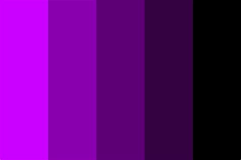 dark purple gradient Color Palette