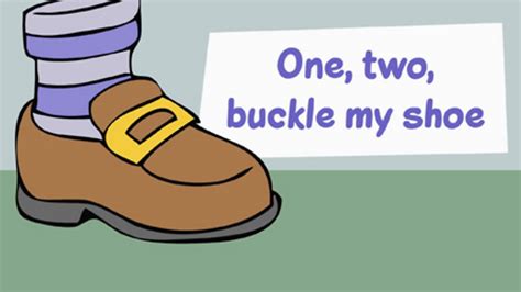 One Two Buckle My Shoe Printable - prntbl.concejomunicipaldechinu.gov.co