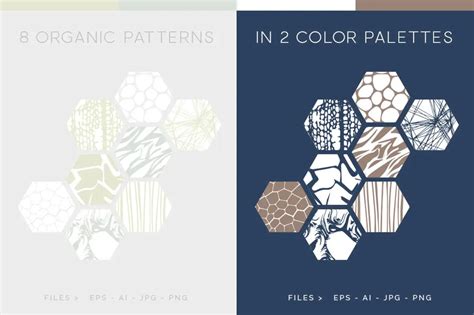 Organic Patterns Graphics - YouWorkForThem