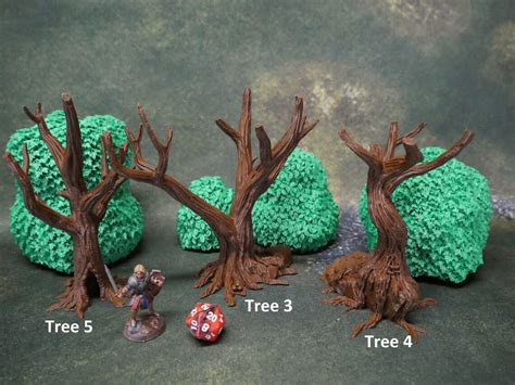 DnD Terrain Trees Lost Adventures Dungeons and Dragons | Etsy