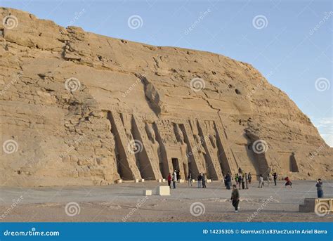 Temple of Hathor and Nefertari, Abu Simbel, Egypt Editorial Image ...