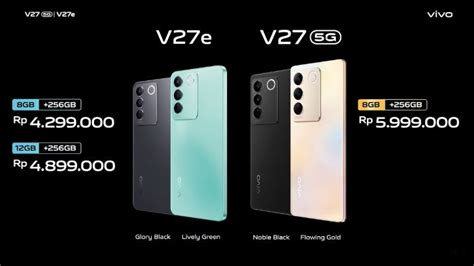 Resmi Rilis di Indonesia, Segini Harga Vivo V27 Series