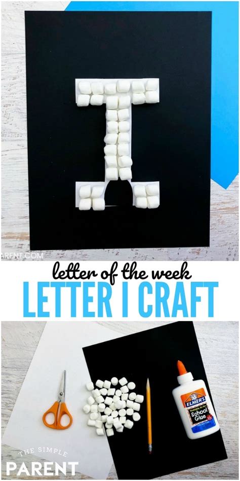 Letter I Craft: I is for Igloo (Letter of the Week Crafts) • The Simple ...